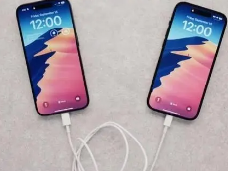 崇川苹果15维修店分享iPhone15可以给安卓充电吗 